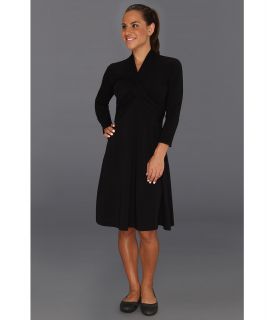 ExOfficio Go To Crossover 3/4 Sleeve Dress Womens Dress (Black)
