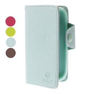 PU Leather Case with Card Slot for Samsung Galaxy S3 mini I8190 (Assorted Colors)