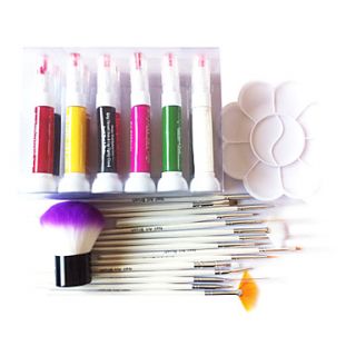 29PCS Nail Art Painting Kits