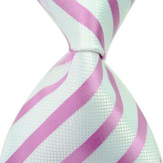 Mans Fashion Stripes Woven Tie Necktie