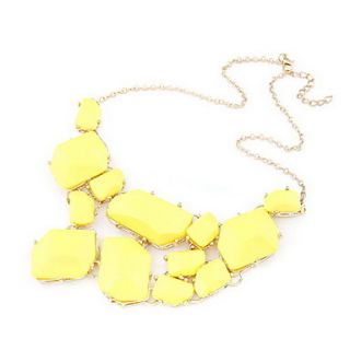 Amazing Alloy With Resin Womens Necklace(More Colors)