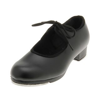 Fashion Children Womens Leather Upper Tap Dance Shoes