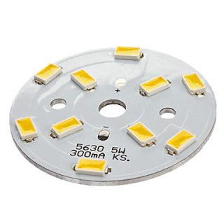 5W 10x5630SMD Warm White Light Aluminum Base LED Emitter (16 17V)