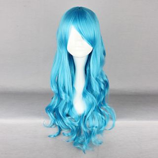 Turquoise Blue 70cm Classic Lolita Curly Wig