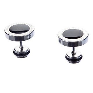 Size Round Stainless Steel Piercing Earring