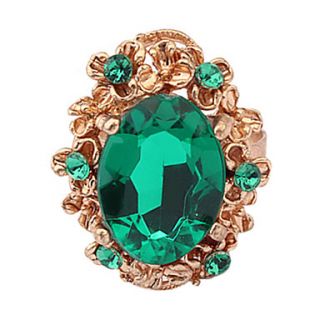 Vintage Water Drop Gemstone Ring(Assorted Color)