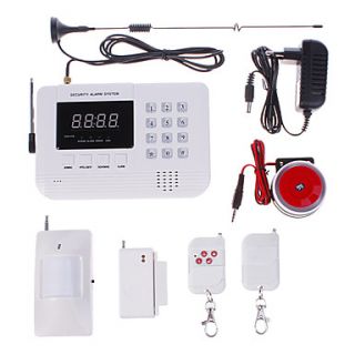 NEW Wireless GSM/PNTS/SMS/Call Autodial Voice Home Security Alarm System