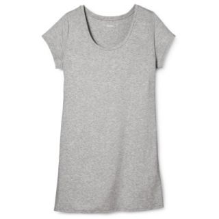 Mossimo Supply Co. Juniors Plus Size Tee Shirt Dress   Gray 1X