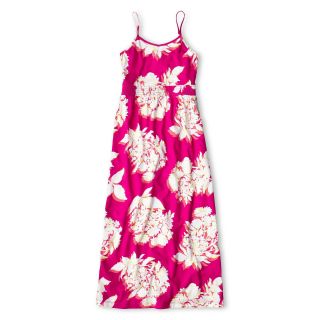 JOE FRESH Joe Fresh Print Sleeveless Maxi Dress   Girls 4 14, Pink, Girls