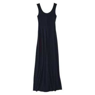 Merona Petites Sleeveless Maxi Dress   Black/Chevron XLP