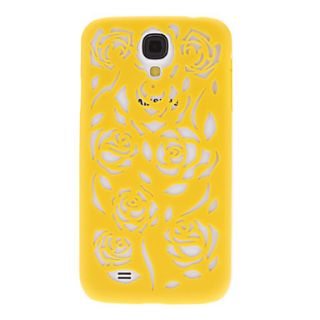 Hollow Flower Pattern Hard Case for Samsung Galaxy S4 I9500 (Assorted Colors)