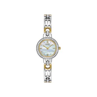 Citizen Eco Drive Womens Mother of Pearl Watch with Crystal Bezel EW8464 52D