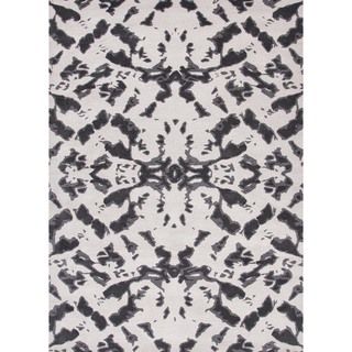 Modern Abstract Wool Tufted Accent Rug (2 X 3)