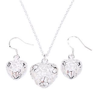 New 925 Sterling Silver Plated Hollow Ball Necklace