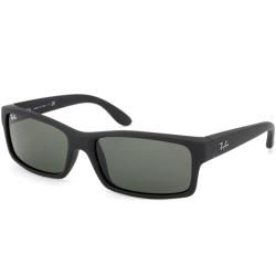 Ray ban Unisex Rb4151 622 Black Rubber Plastic Sunglasses