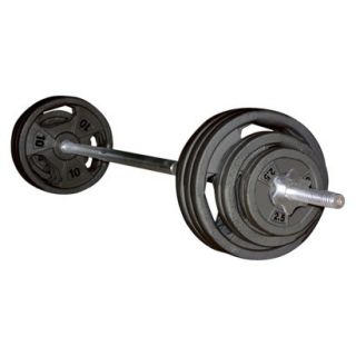 Marcy Standard 100 lb. Weight Set with Grip Plates (ECO100)