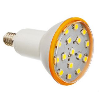 E14 6W 25x5050SMD 450 500LM 6000K Cold White Light King Size LED Spot Bulb (200 240V)