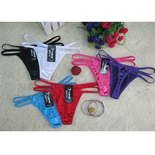 Womens Lace Sexy G strings(3/Set Matched Randomly)