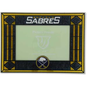 Buffalo Sabres Art Glass Picture Frame