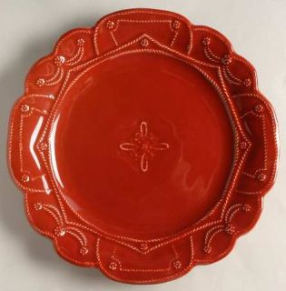 Juliska Ceramics Jardins Du Monde Ruby Dinner Plate, Fine China Dinnerware   All