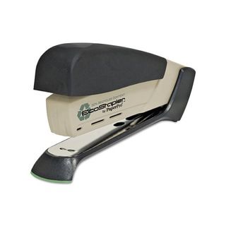 Paperpro Desktop 20 sheet Capacity Ecostapler (Black/SandModel Desktop EcoStaplerWeight 9 ouncesThroat depth 4.5 inchesSize of Staple Used .25 inchDimensions 3.3 inches wide x 7.5 inches long x 1.7 inches highIncludes one stapler )