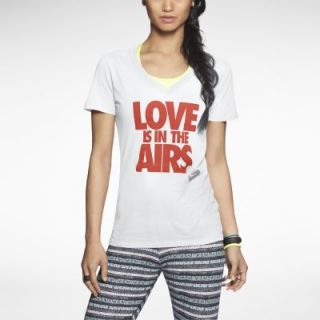 Nike Love Is In The Airs Womens T Shirt   White