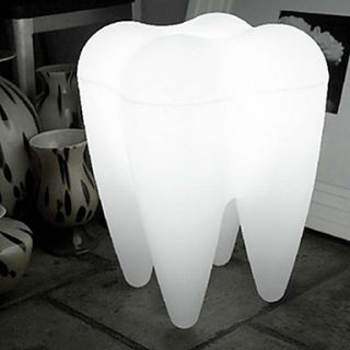 Hot Sale White Tooth Shape Light Christmas Tooth Lamp Table Lamp