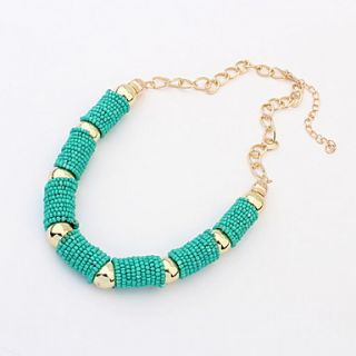 Fashion Alloy With Beads Womens Necklace(More Colors)