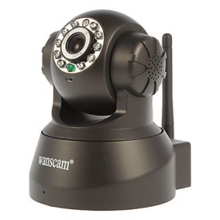 Wanscam Wireless Pan Tilt N vision Free P2P Network IP Camera (0.3 Megapixel, QR Code Scanning)