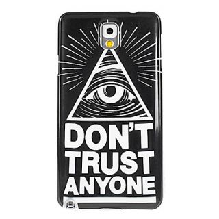 Cool One Eye Glossy Plastic Hard Case for samsung Galaxy Note 3 N9000