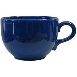 Waechtersbach Fun Factory Royal Blue Jumbo Cups (set Of 4) (Royal bluePieces 4 piece setService for FourStyle CasualMaterial CeramicMicrowave safe YesCare instructions Dishwasher safeSet includesFour (4) 20 ounce jumbo cups CeramicMicrowave safe Ye