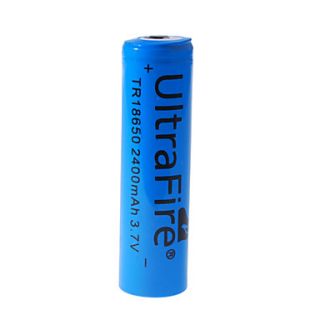 Ultrafire 18650 3.7V 1600mAh Rechargeable Lithium Batteries (2 Pack)