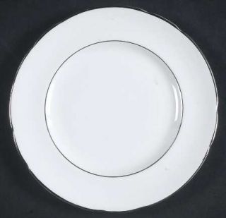 Paragon Classic Bread & Butter Plate, Fine China Dinnerware   Platinum Trim And
