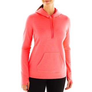 Xersion Performance Pullover Hoodie   Tall, Tropical Coral, Womens