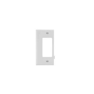 Cooper STE26W Electrical Wall Plate, Modular, Decorator End White