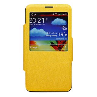 Silk Lines Skylight Stand Leather Case for Samsung Galaxy Note 3 N9000