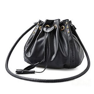 Korean Style Womens Lady Hobo PU leather Handbag Fashion Shoulder Bag Purse