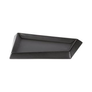 Creative Bath Products Angles Large Tray, Black