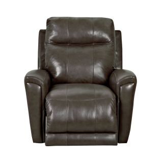 Priest Leather Recliner, Aspen Shale