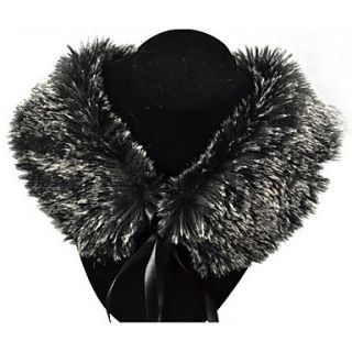 Bandage Faux Fur Shawl