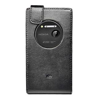 Black Elegant Ultra thin PU Leather Case for Nokia Lumia 1020 4.5Inch Screen Phone