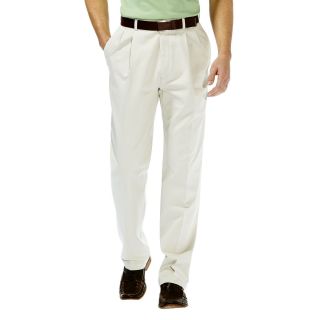 Haggar Work to Weekend No Iron Pleated Pants, String, Mens