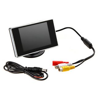 3.5 Inch Hign Definition Car Color TFT LCD Monitor Rearview DVD
