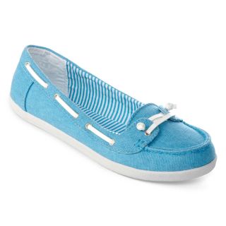 ARIZONA Harbor Boat Shoes, Blue, Womens