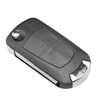 2 Button folding remote key shell for Opel