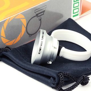 Circle Clip 0.67X Wide Angle and Macro Lens for iPhone 4/4S, iPad, Mobile Phone and Digital Camera