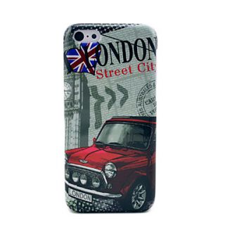 London City Street Pattern Plastic Protective Cover Case For iPhone 5c