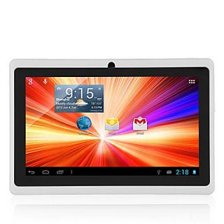 New 7 Capacitive A13 Android 4.1 Tablet 1.2GHz 4GB 512MB Wifi Camera White