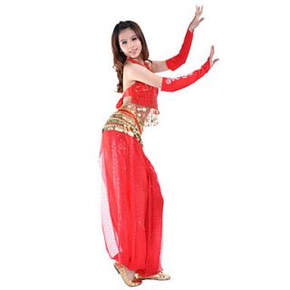 Dancewear Polyester Belly Dance Gloves For Ladies 1 Pair(More Colors)