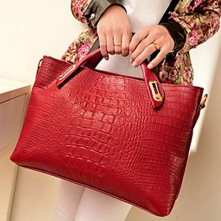 Fashion Crocodile Pattern Shoulder Bag